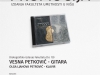 Promocija diskografskog izdanja Fakulteta umetnosti - Vesna Petković, gitara i Olga Ljahova Petrović, klavir